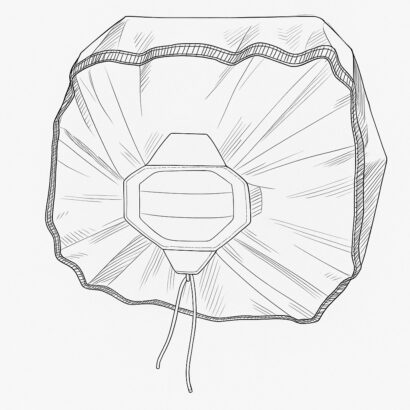 Woodbag Holzbag mit Abdeckung