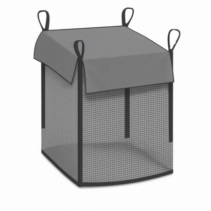 Woodbag Holzbag mit Abdeckung