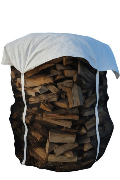 Premium Holzbag mit Abdeckung